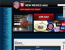 Tablet Screenshot of newmexicoaau.org